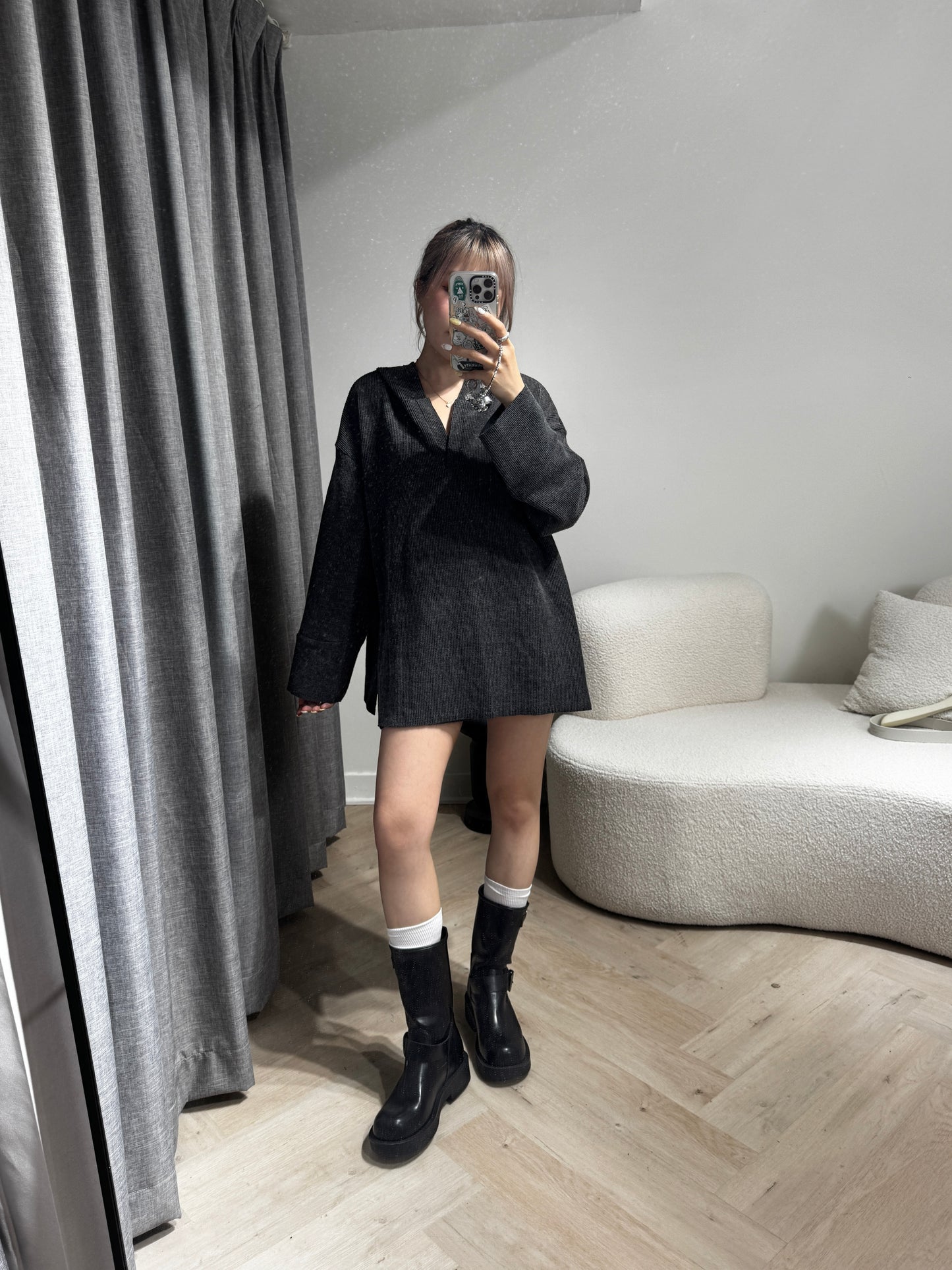 有帽衛衣 + 短褲套裝SET ( 五色 )