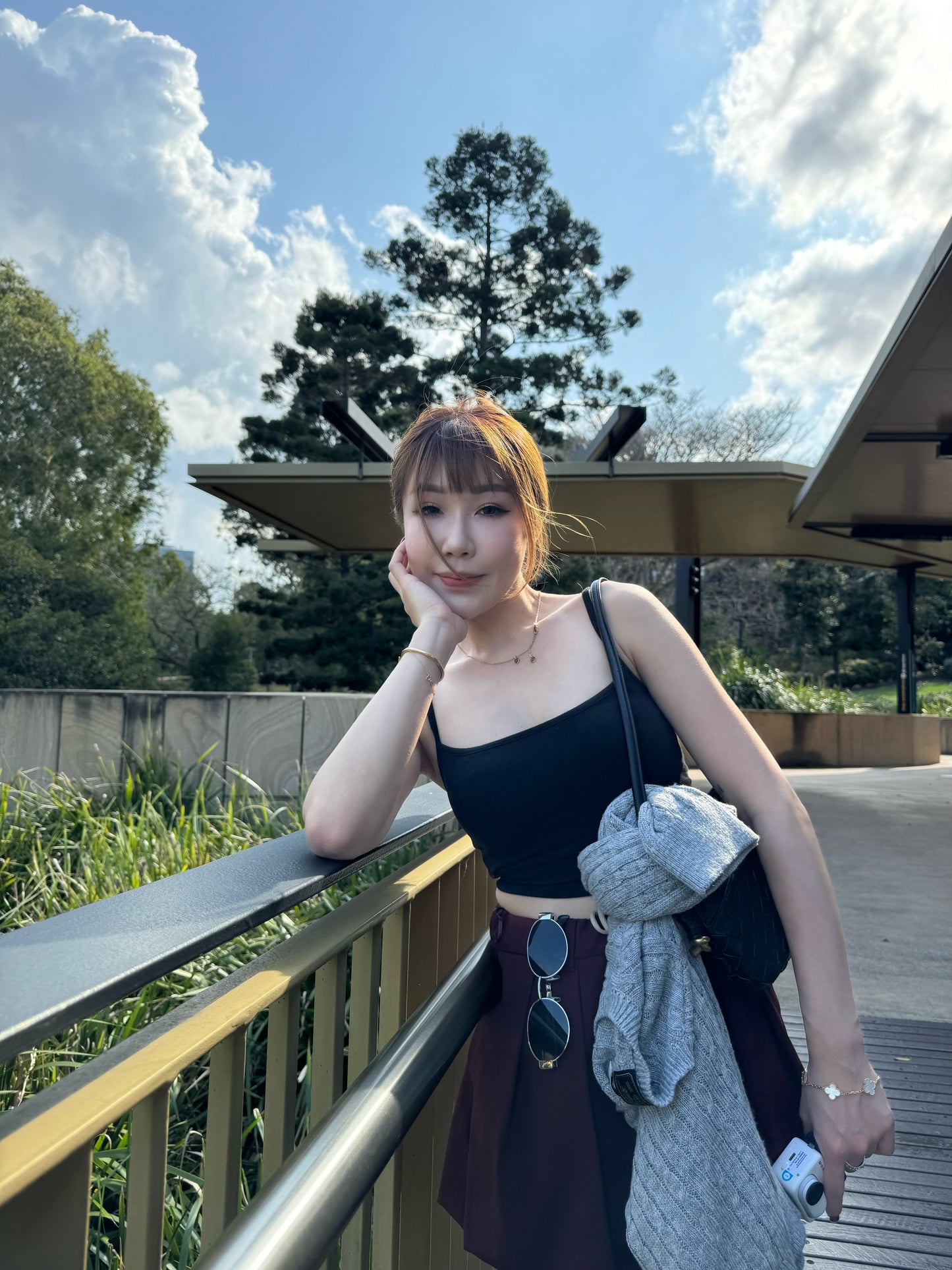 皇牌有PAD吊帶背心 ( 八色 )