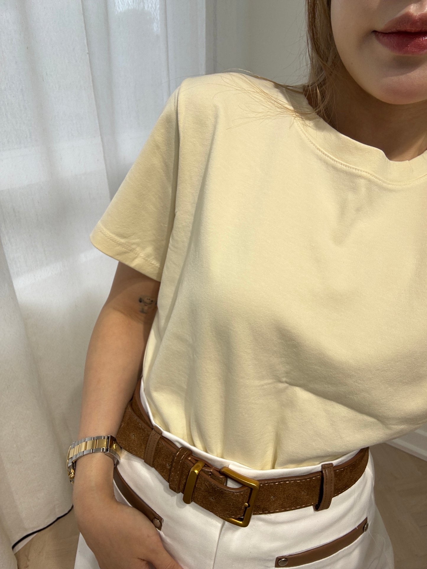 糖果色挺滑棉TEE ( 八色 )