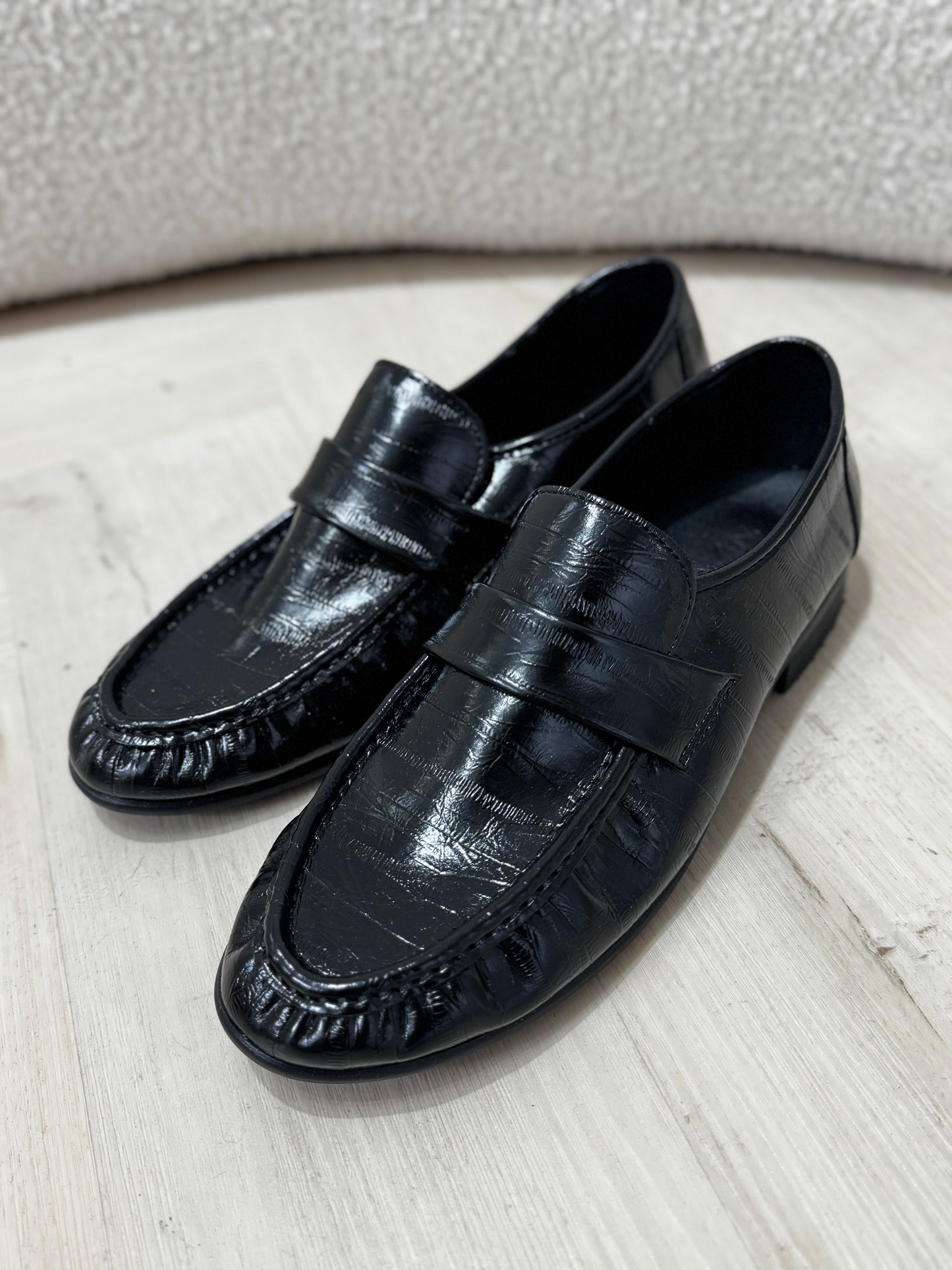 真皮紋路LOAFER皮鞋