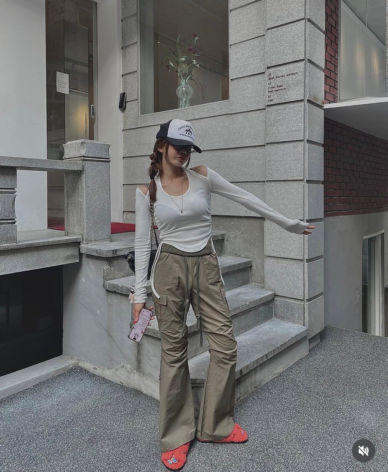 喇叭型CARGO PANTS