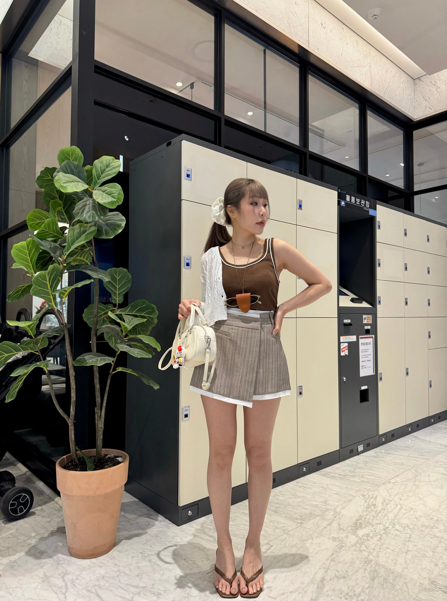 磁石眼鏡套掛飾 ( 粉/黃/紫/啡 )