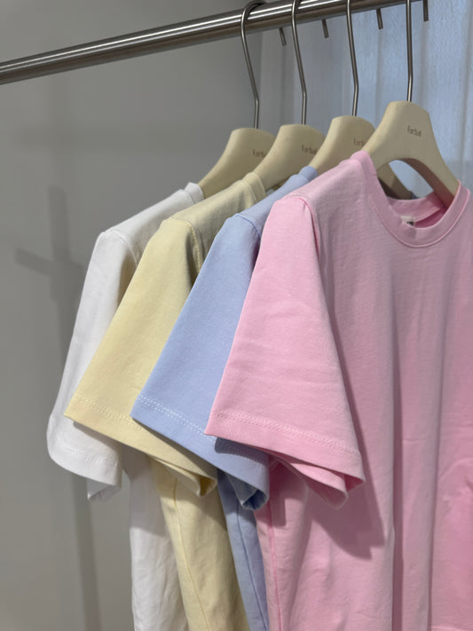 糖果色挺滑棉TEE ( 八色 )