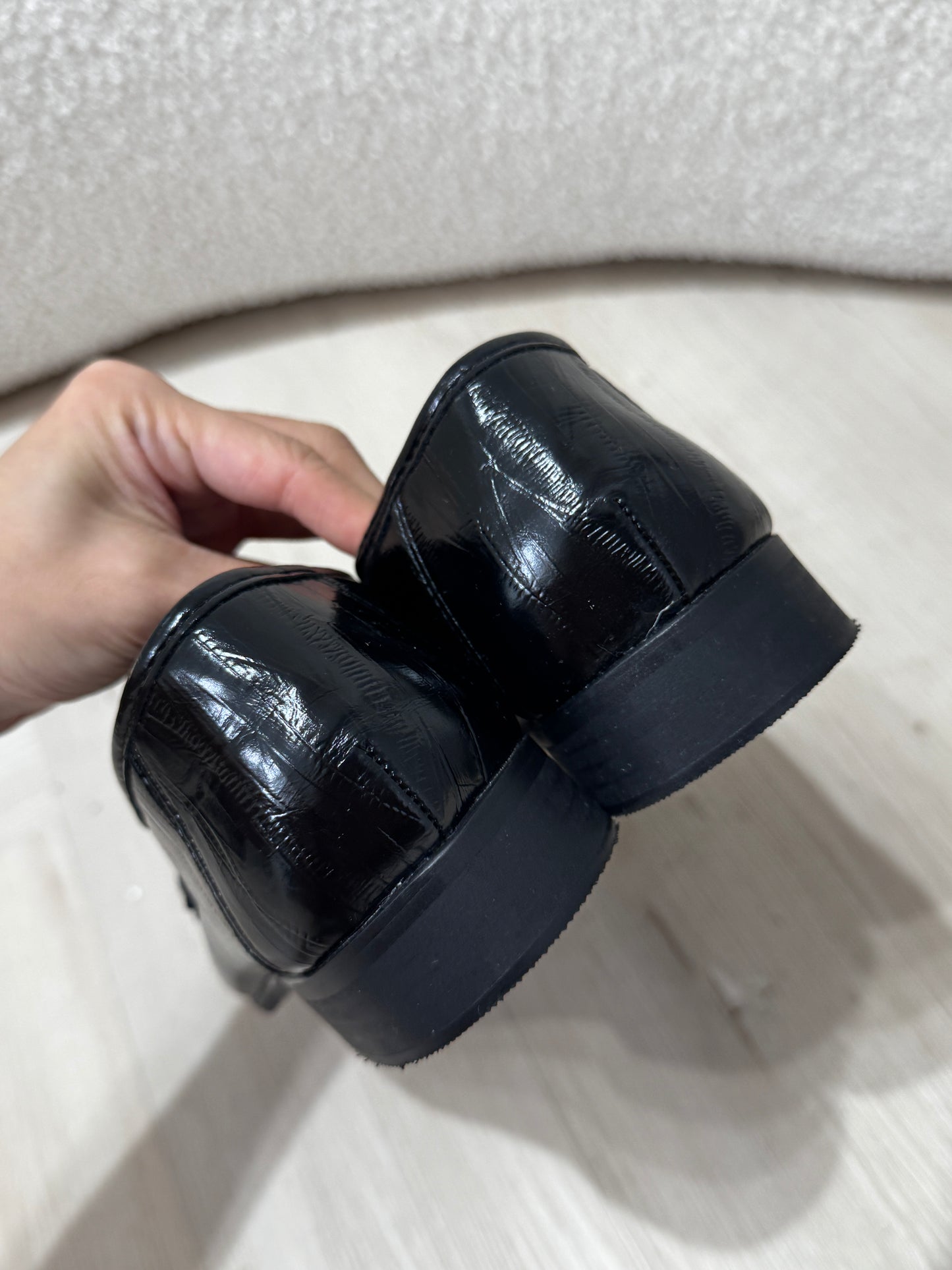 真皮紋路LOAFER皮鞋