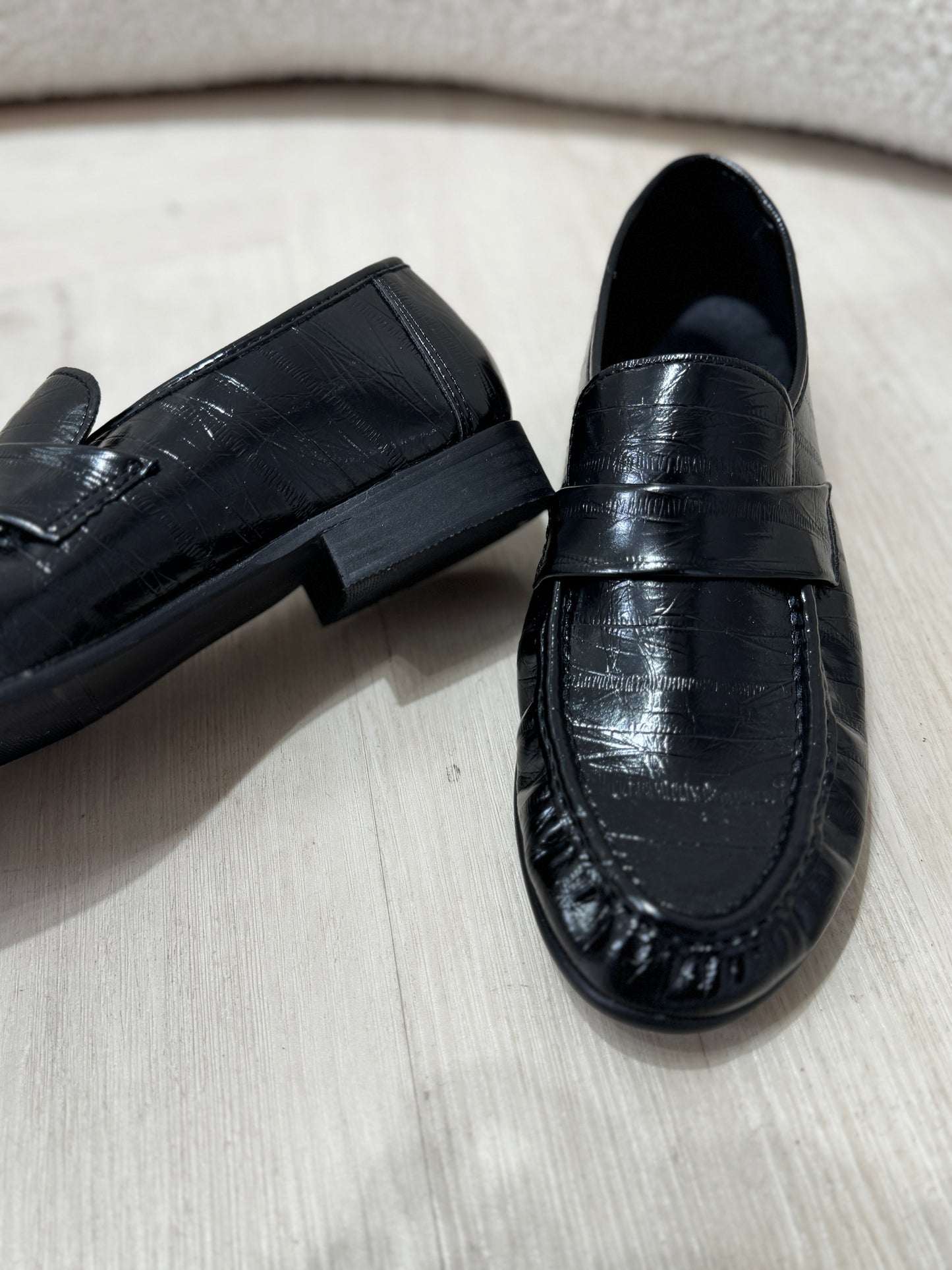 真皮紋路LOAFER皮鞋