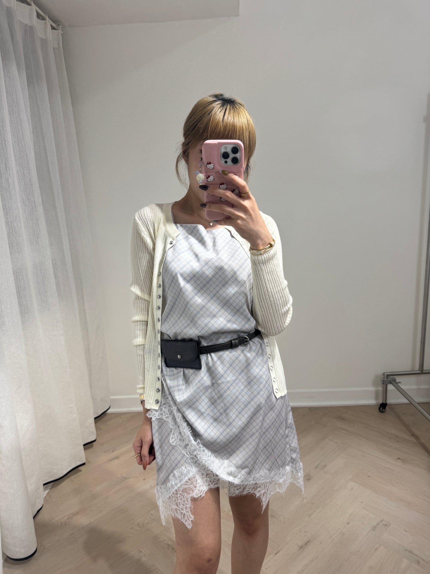 牛皮幼BELT BAG ( 六色 )