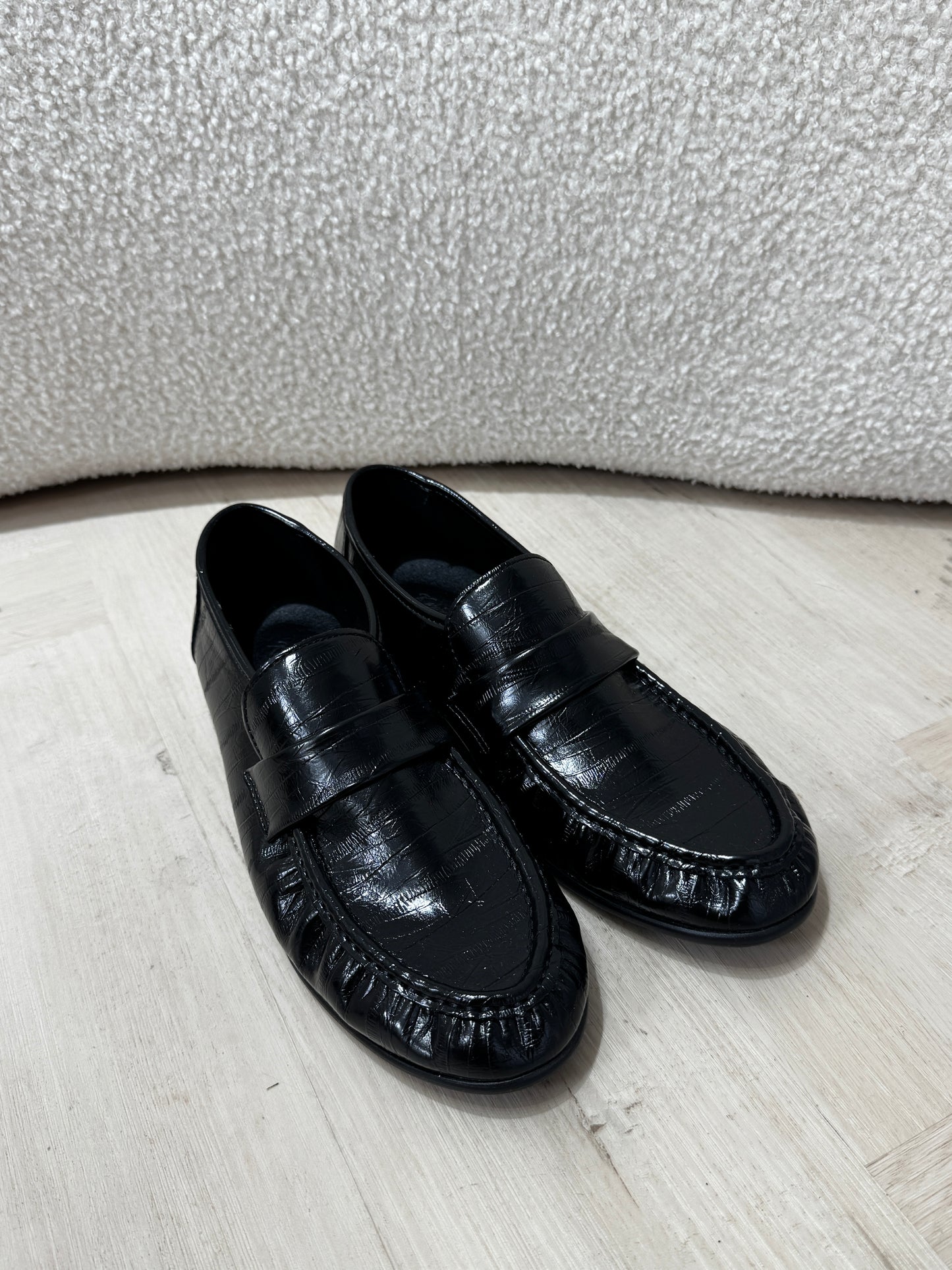 真皮紋路LOAFER皮鞋