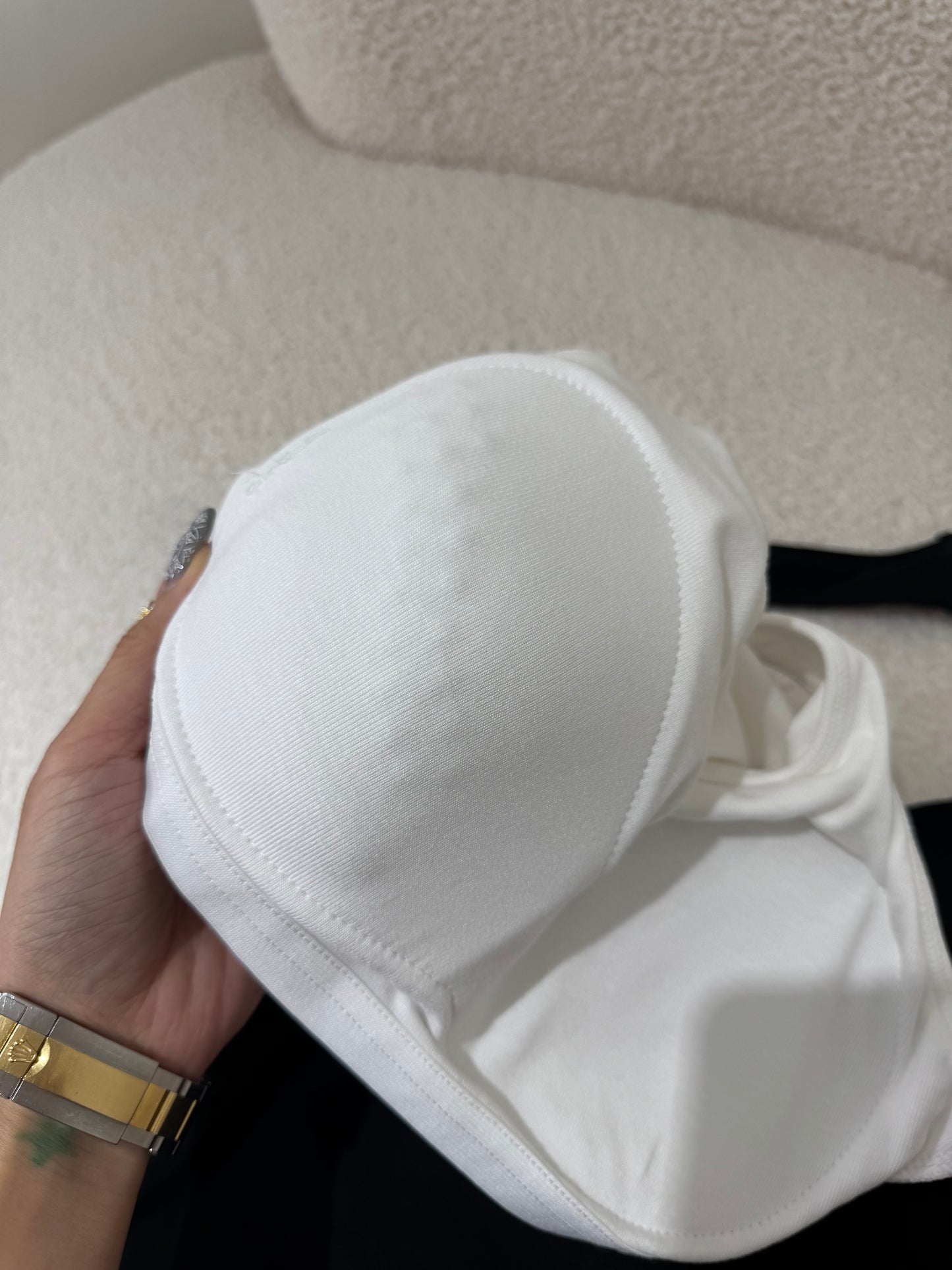掛頸有PAD背心 ( 黑/白/粉藍 )