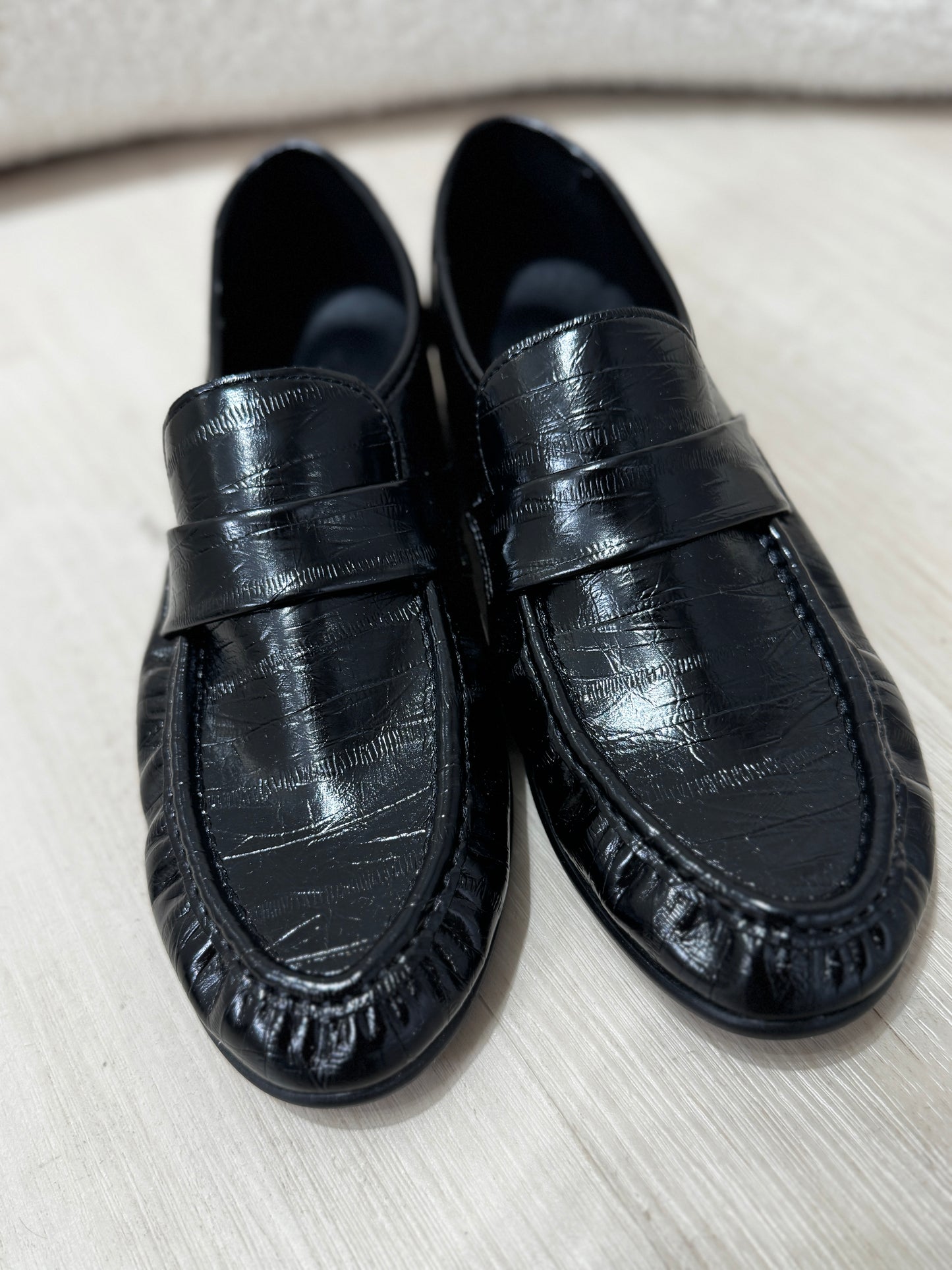 真皮紋路LOAFER皮鞋