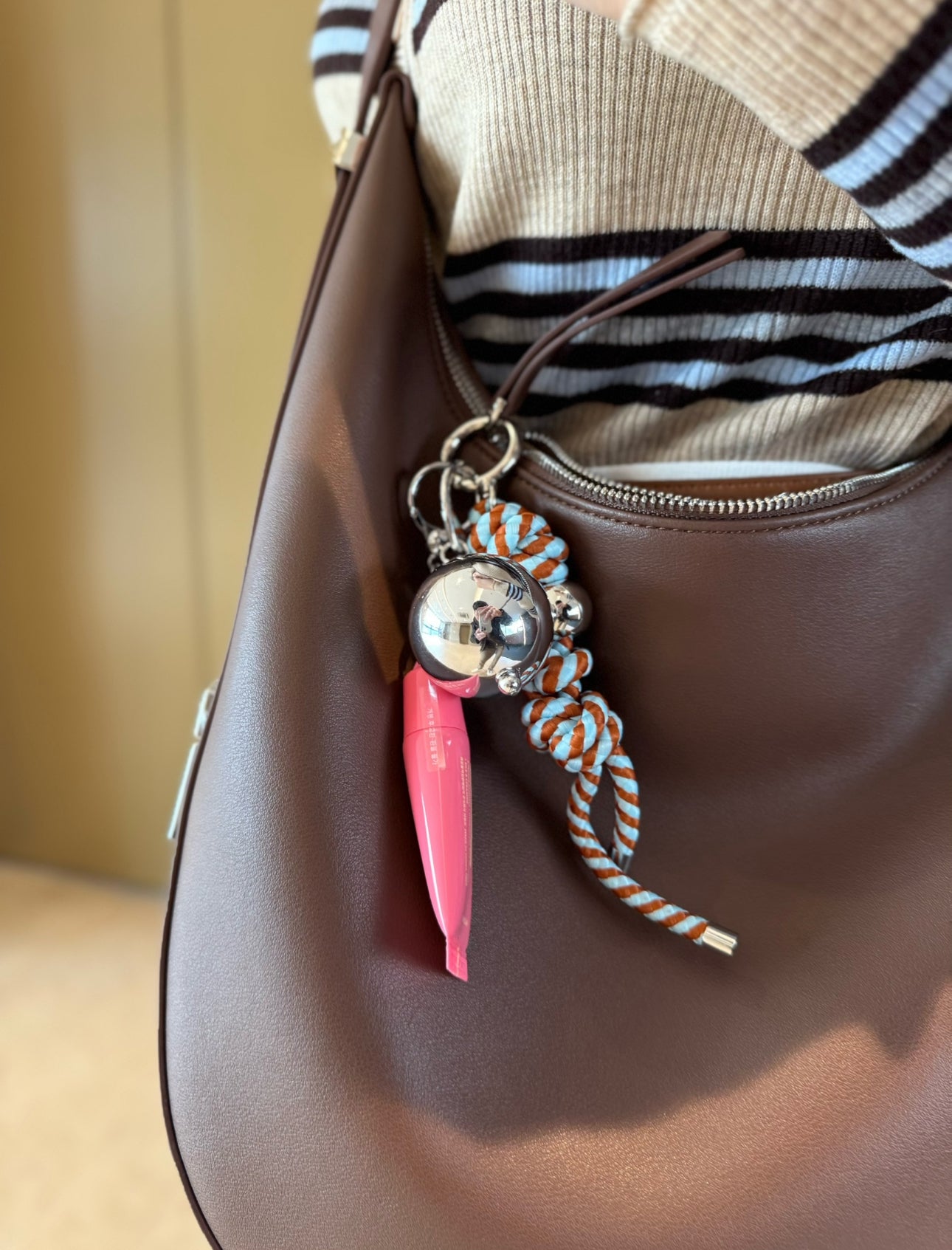 尼龍銀波波KEY CHAIN ( 可分開買 )