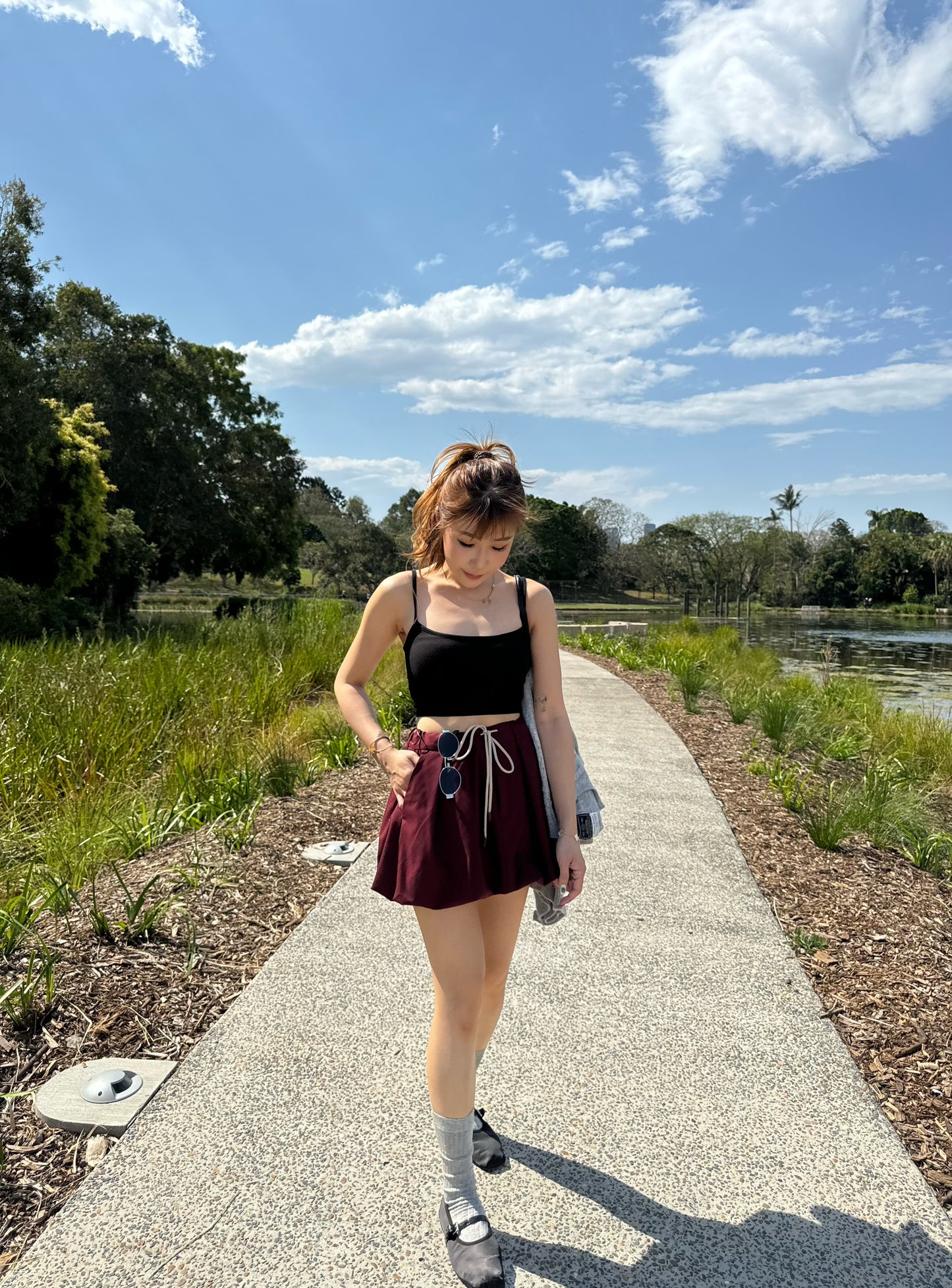 皇牌有PAD吊帶背心 ( 八色 )