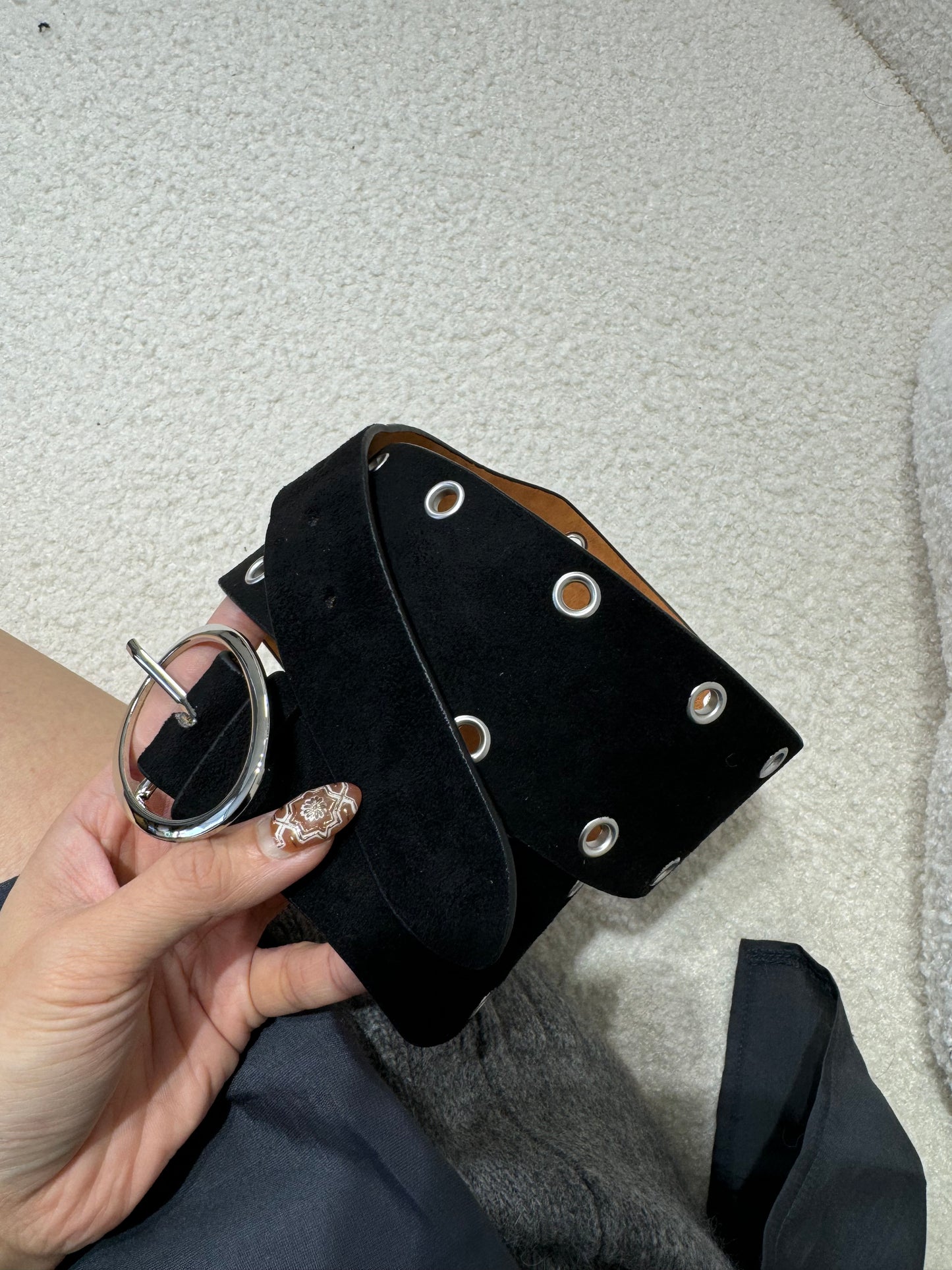 雙排細圈粗BELT ( 黑/深啡 )