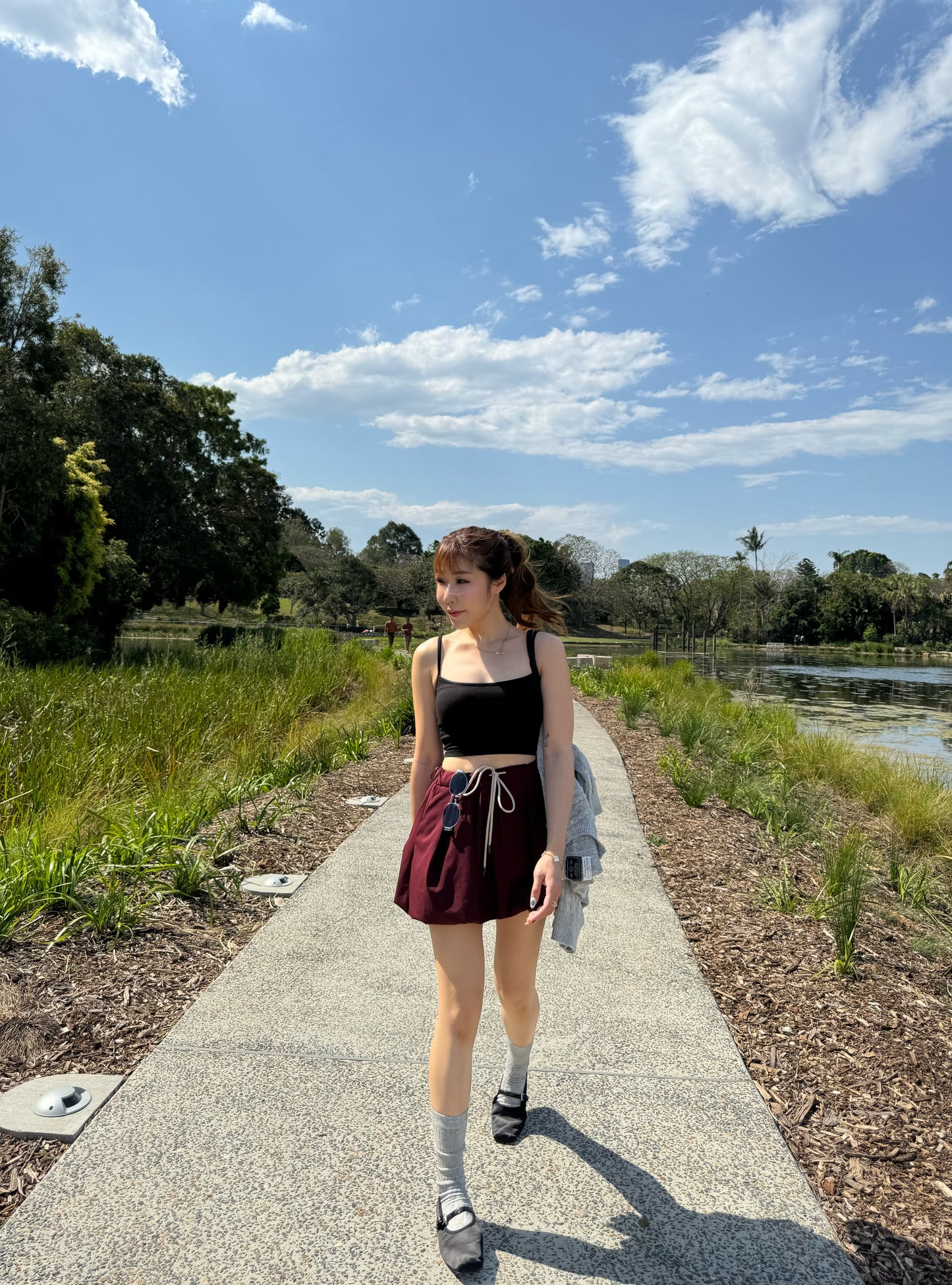 皇牌有PAD吊帶背心 ( 八色 )