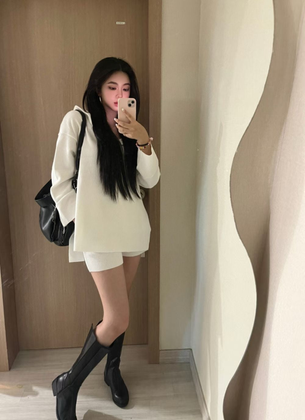 有帽衛衣 + 短褲套裝SET ( 五色 )