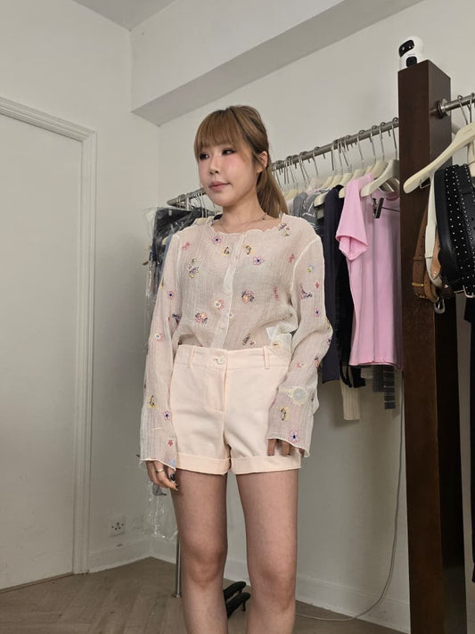 淡粉短褲 ( S/M )