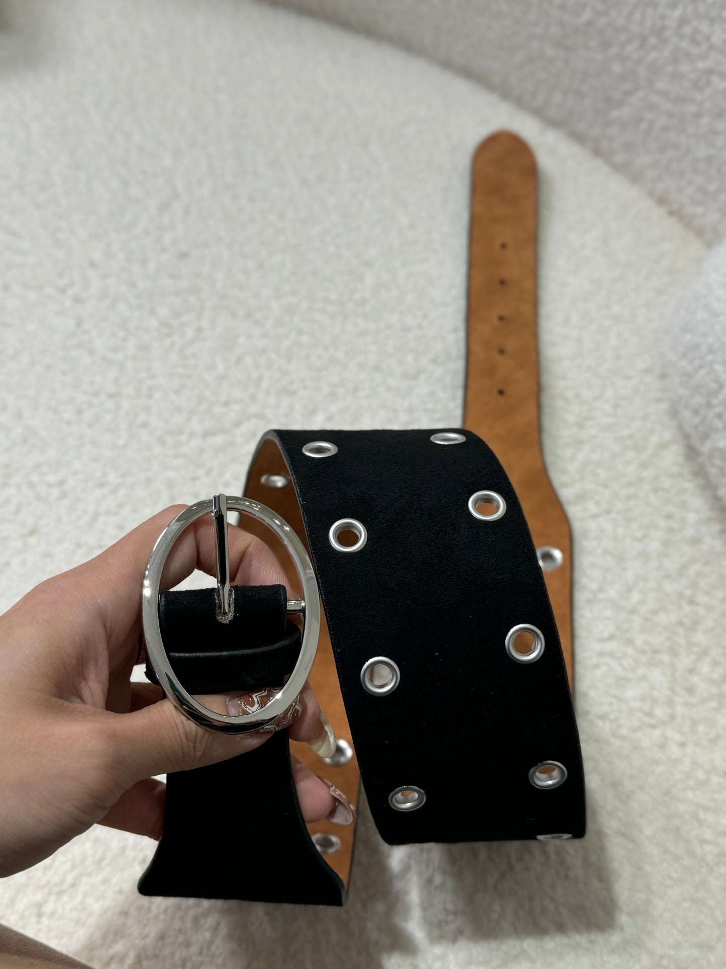 雙排細圈粗BELT ( 黑/深啡 )