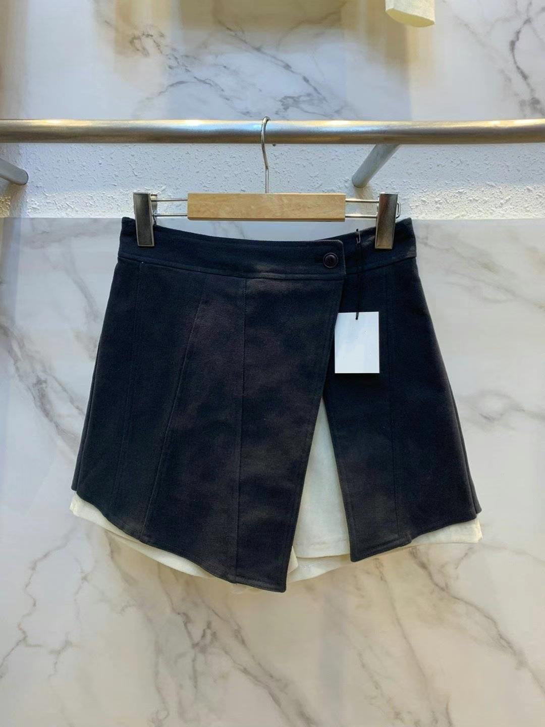 LAYER開叉腳裙褲 ( 深啡/黑 )