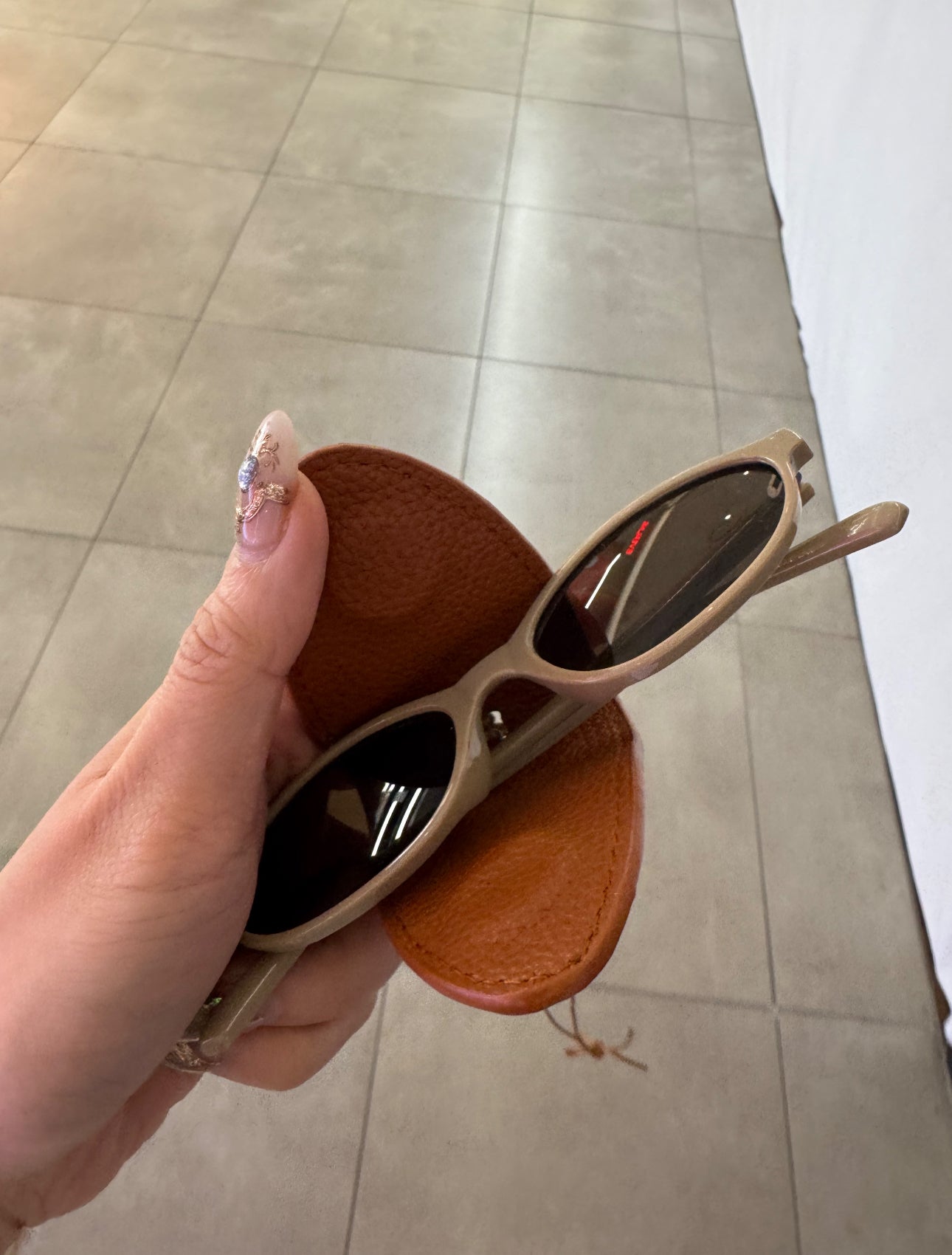 磁石眼鏡套掛飾 ( 粉/黃/紫/啡 )